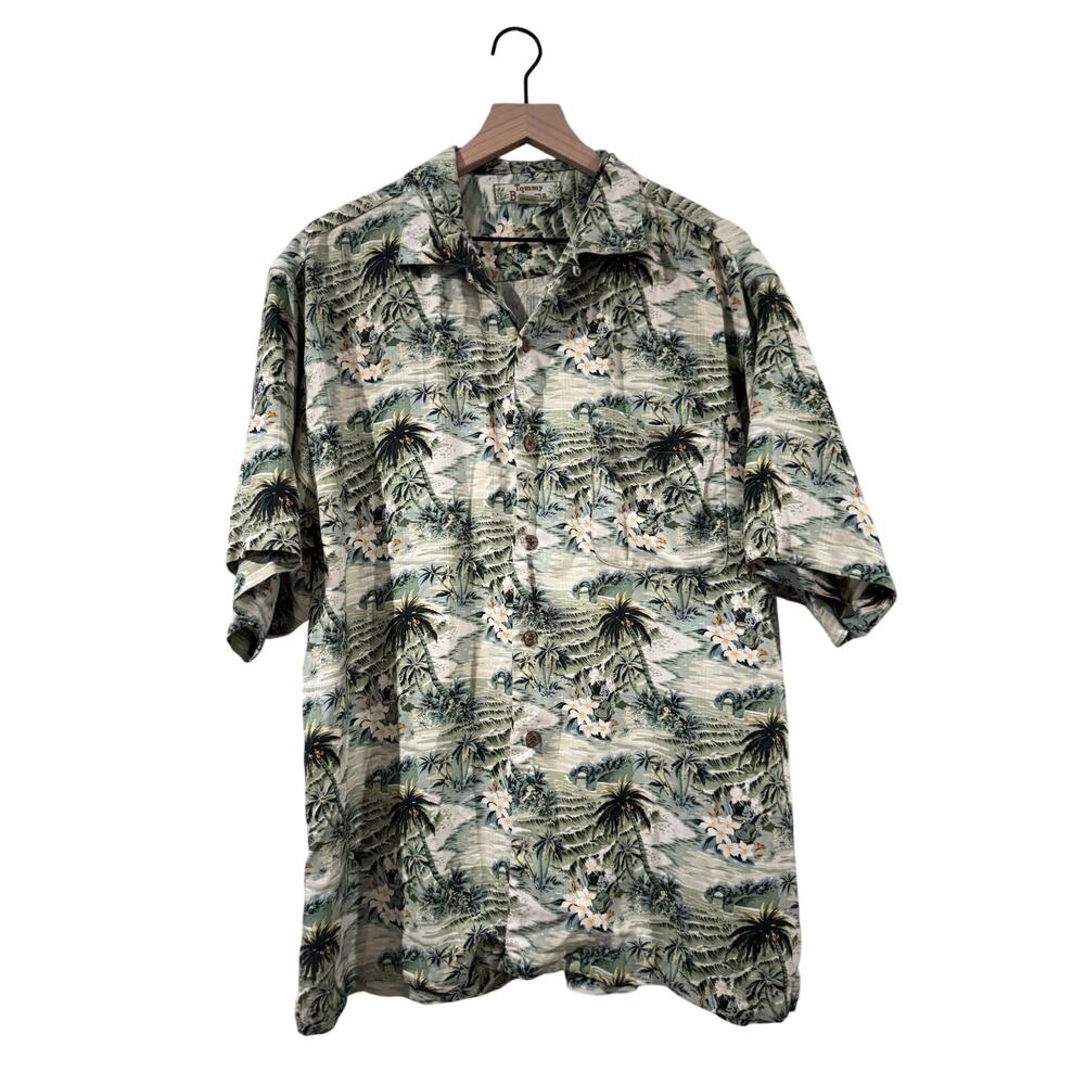 Tommy Bahama Vintage Silk Hawaiian Shirt Med